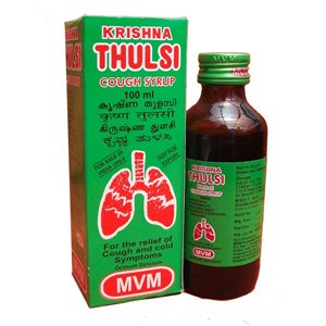 Thulsi cough syrup